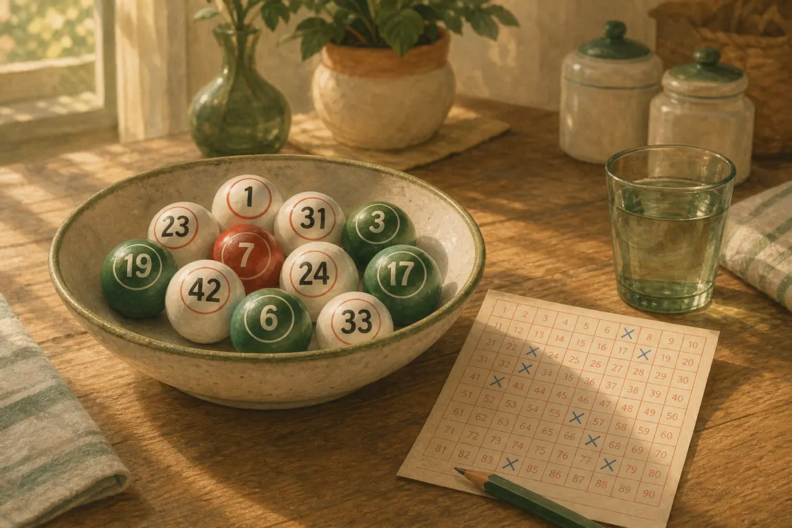 Bocce numerate per una combinazione casuale